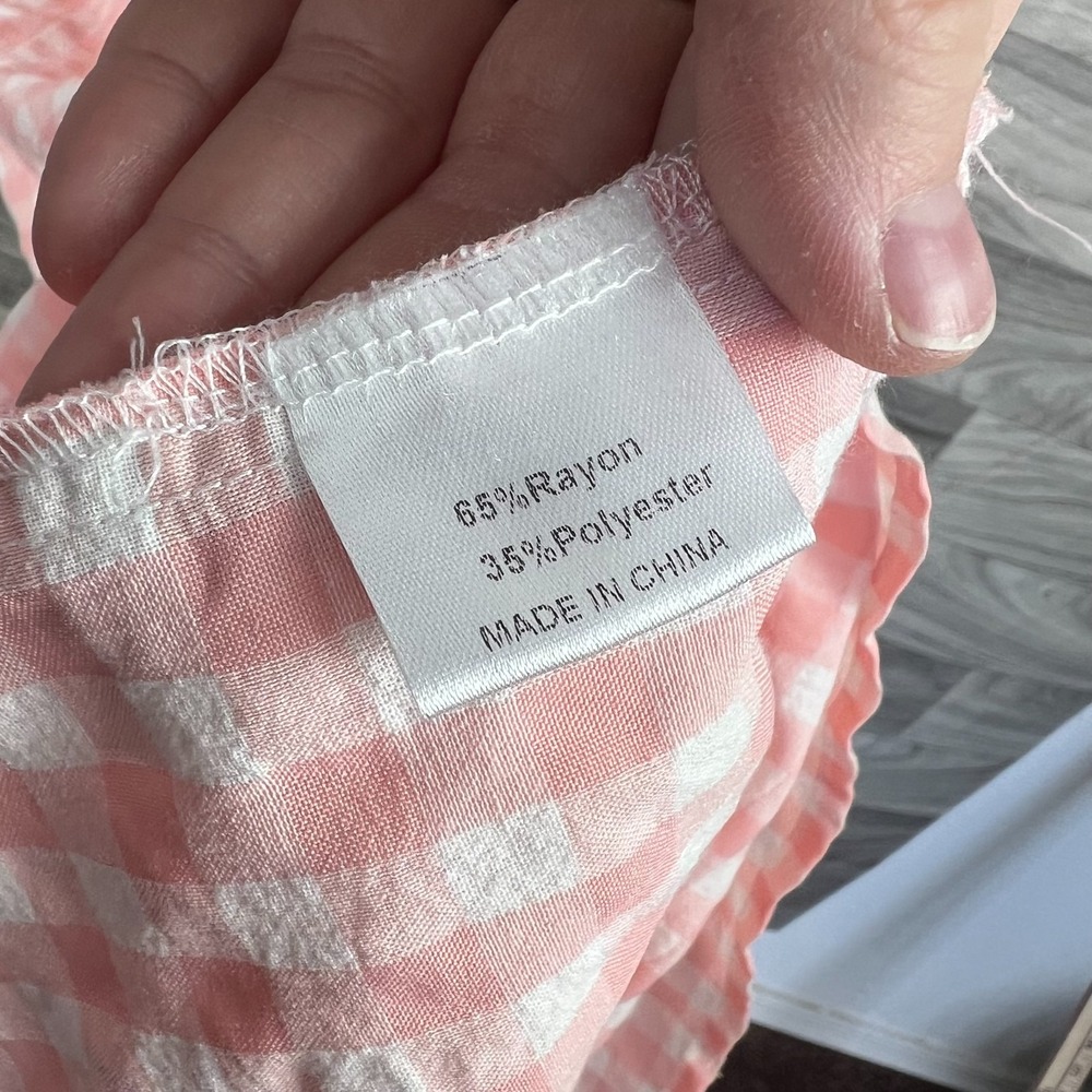 Pink Gingham Midi Dress - Picture 4 of 12